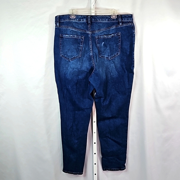 Lane Bryant Plus Size Signature Fit High- Rise Girlfriend Straight Jean Sz 16 - Picture 7 of 7